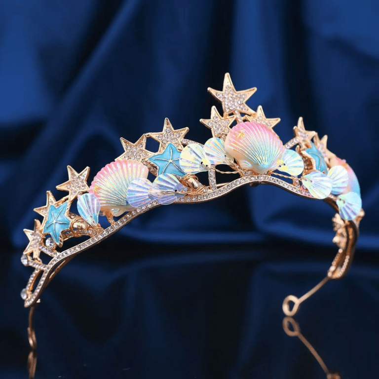 Couronne sirène coquillage (2)