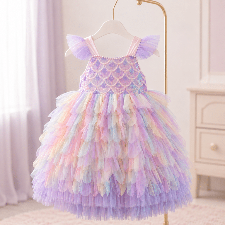 Robe princesse sirène (1)