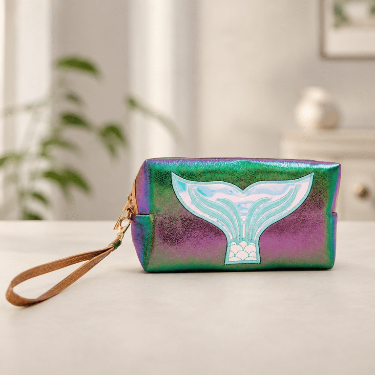 Trousse de maquillage sirène (1)