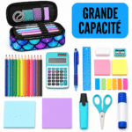 Trousse scolaire écailles de poisson (3)