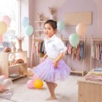 jupe tutu à paillettes fille