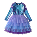 robe sirène tutu fille (3)