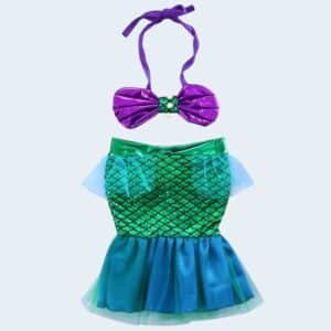 tenue bébé photo de naissance sirène