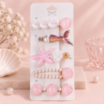 Barrettes cheveux sirène (2)