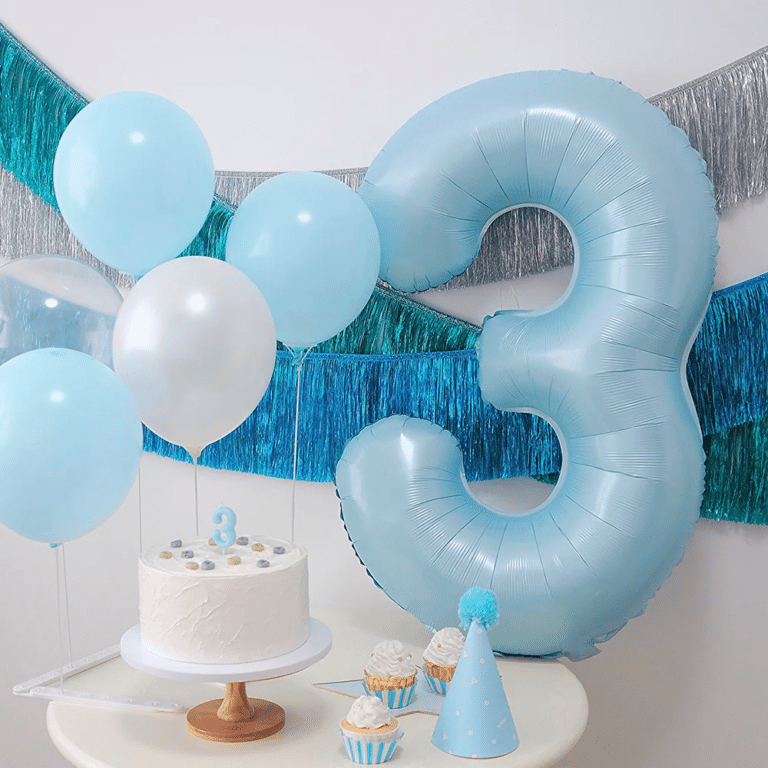 Guirlande franges anniversaire sirène (2)
