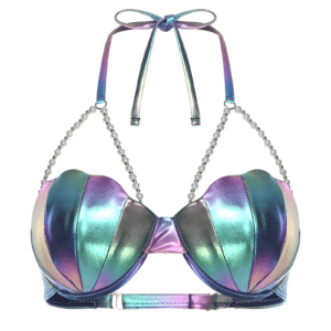 Haut de bikini coquillage