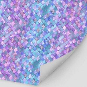 Papier cadeau sirène (en lot)