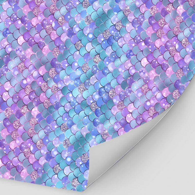 Papier cadeau sirène