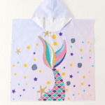 Poncho de bain sirène (4)