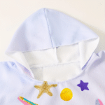 Poncho de bain sirène (5)