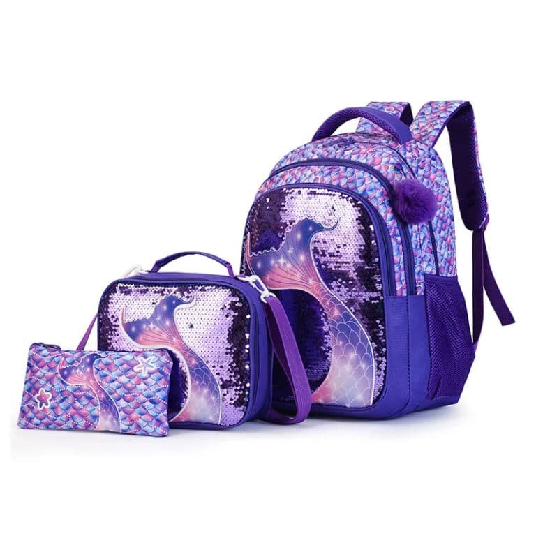 Sac à dos scolaire sirène (1)