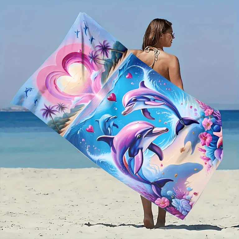 Serviette de plage sirène (4)