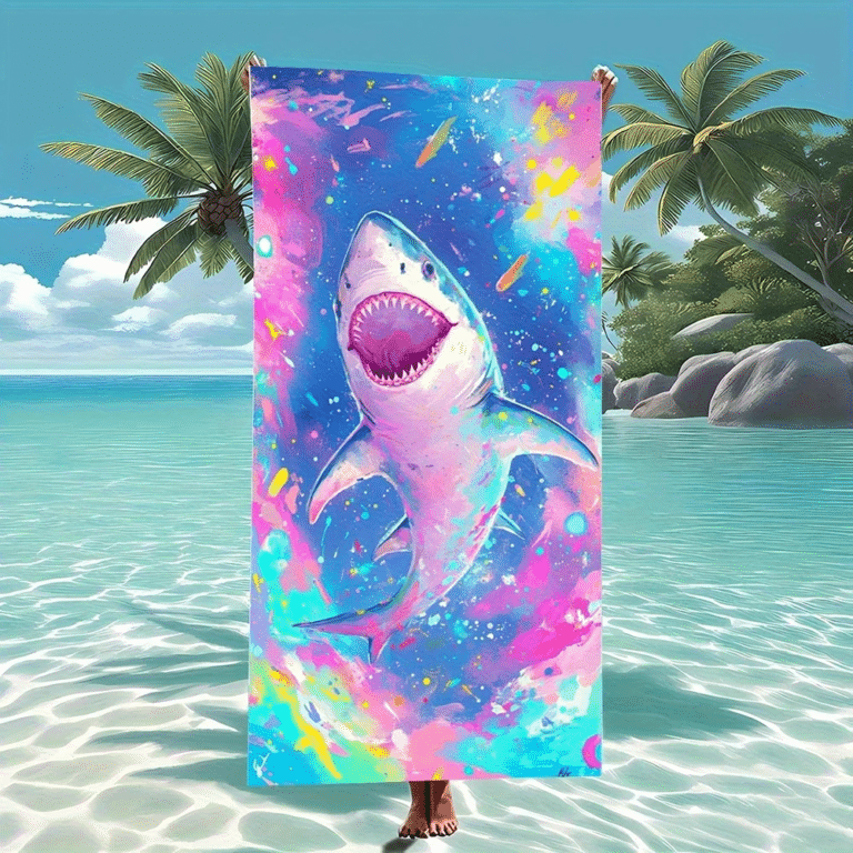 Serviette de plage sirène (9)