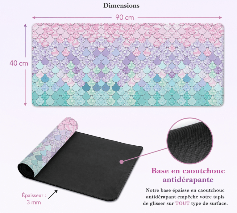Tapis de souris sirène (2)