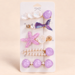 barrettes sirène en lot