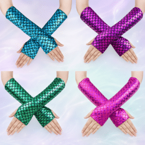 Gants longs sirène femme