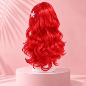 Perruque Ariel la petite sirène​