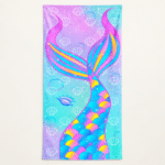 Serviette de plage sirène​