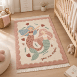 tapis sirène chambre enfant